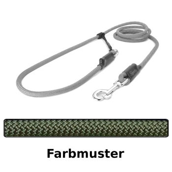 EASYLONG Hundeleine - L - 4m - olive